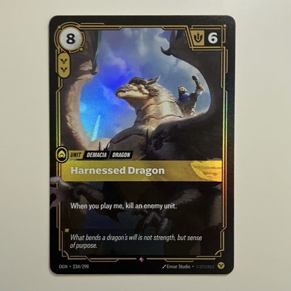 Riftbound Harnessed Dragon 234/298 Carousel 1