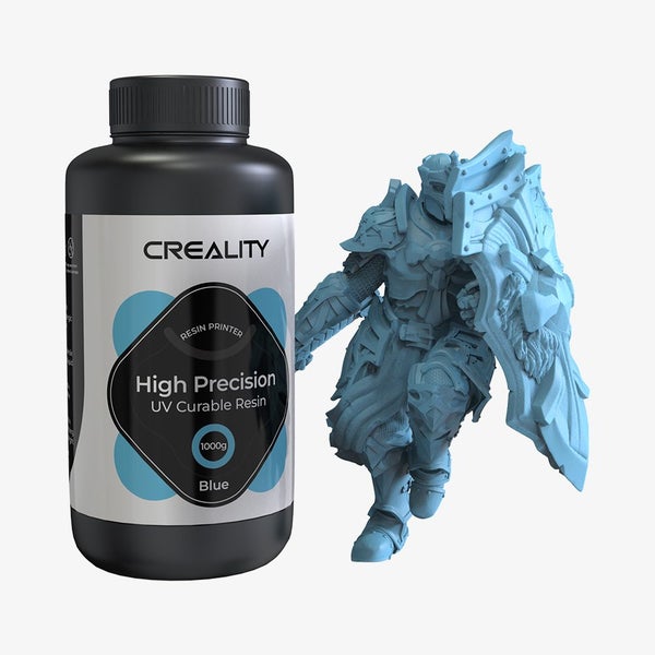 Creality LCD 8K High Precision UV Curable Resin 1000grams- Blue Carousel 1
