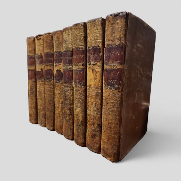 The Spectator (1775) - 8 Volume Set by Joseph Addison & Richard Steele