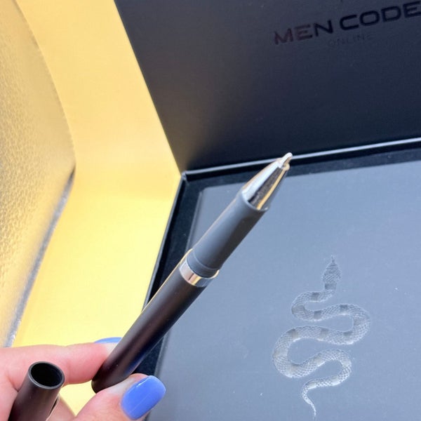 Men Code Online Premium Notebook & Pen Gift Set Carousel 3