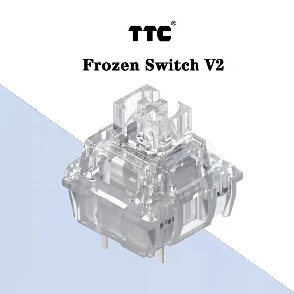 RGB Transparent 3-Pin Linear Silent Mechanical Keyboard Switches For Gamer Carousel 1
