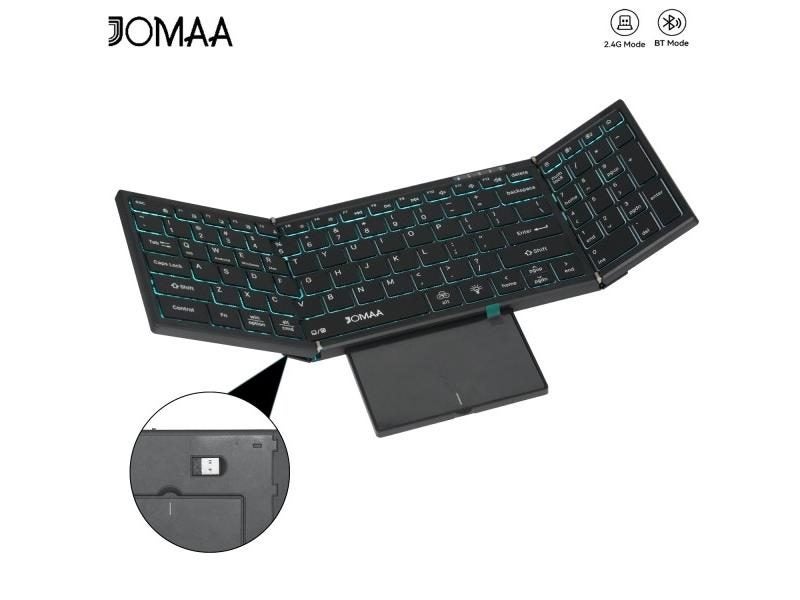Foldable Bluetooth Keyboard With RGB Backlit For PC/Laptop/Mac Carousel 1