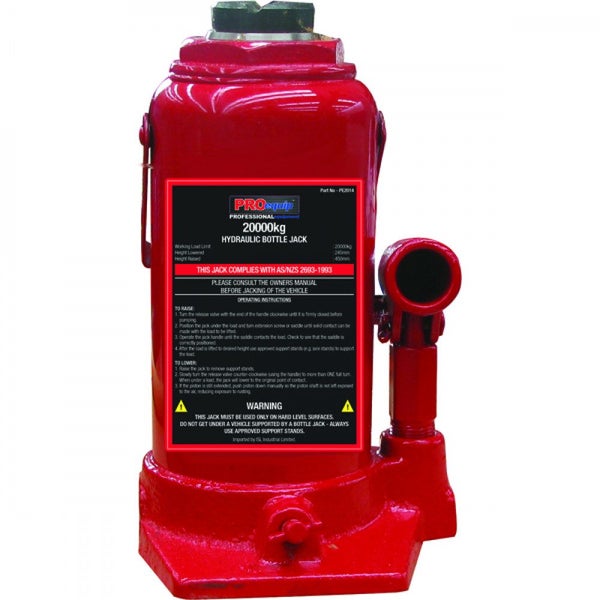 Proequip 20000Kg Standard Bottle Jack Carousel 1
