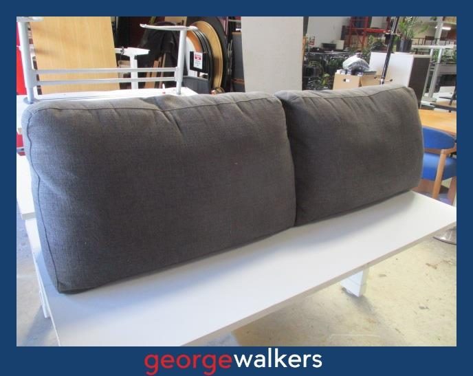 PR6554 Neutral Fabric Bench Seat Cushion & Back Rest Carousel 1