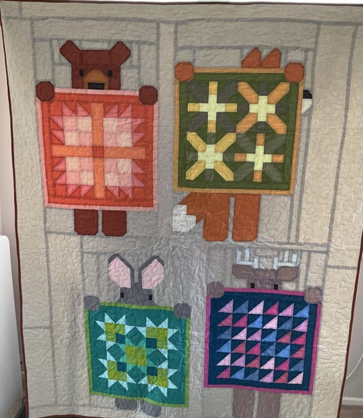 Baby show and tell quilt V2 Carousel 1