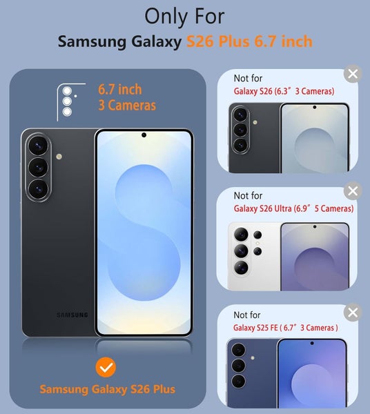 1x Shockproof phone Cover for Samsung S26 Plus Carousel 2