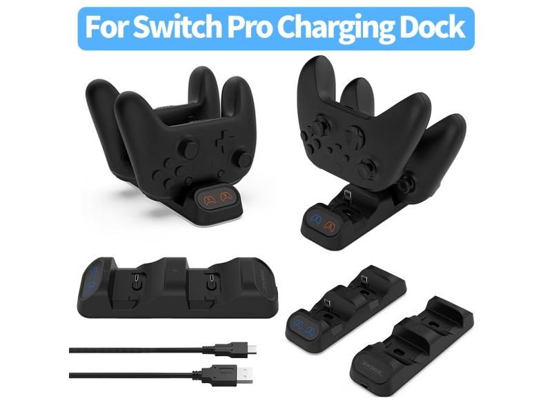 Dual Fast Charger Dock For Switch Pro/PS5/Xbox Controllers Carousel 1