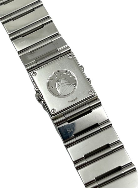 Omega Constellation Quadra Diamond Steel Ladies Bracelet Watch Ref 1528.76 B&P Carousel 8