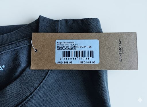 SAINT MORTA REALM OF RETURN BOXY TEE SIZE L Carousel 2