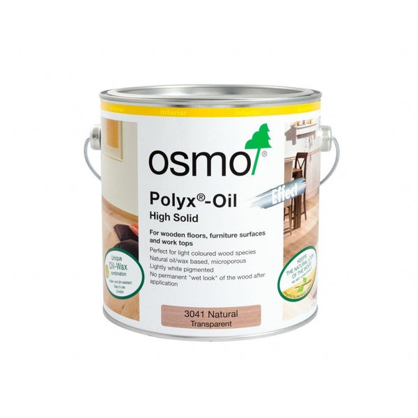 Osmo Polyx Oil Effect - Natural 3041 - 10 Litres Carousel 1