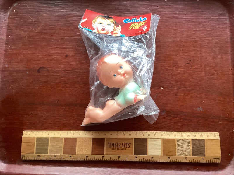 Vintage Celluko Baby Squeak Toy $1 reserve Carousel 1