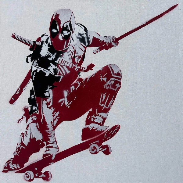 Framed $1 RESERVE 1 Panel Canvas Art Print - Shredpool Carousel 1