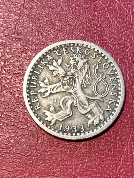 Czechoslovakia 25 Haleru 1933 Carousel 1