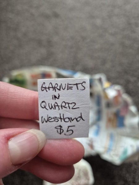 Garnets In Quartz, Westland Carousel 7