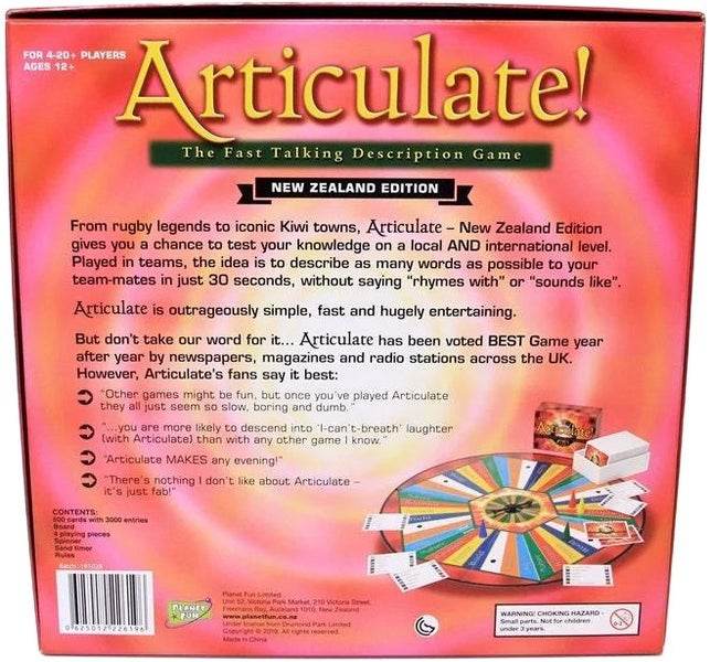 Articulate! NZ Edition (Board Game) Carousel 2