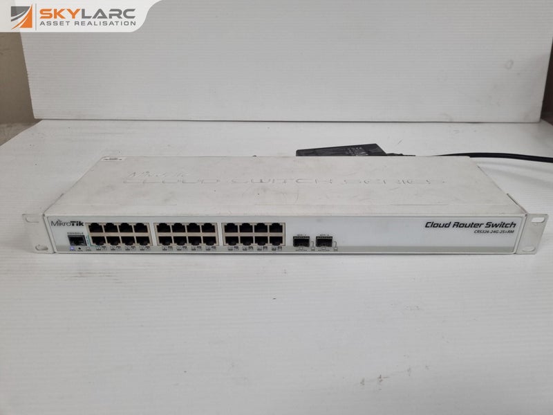 MikroTik Cloud Router Switch CRS326-24G-25+RM Carousel 1