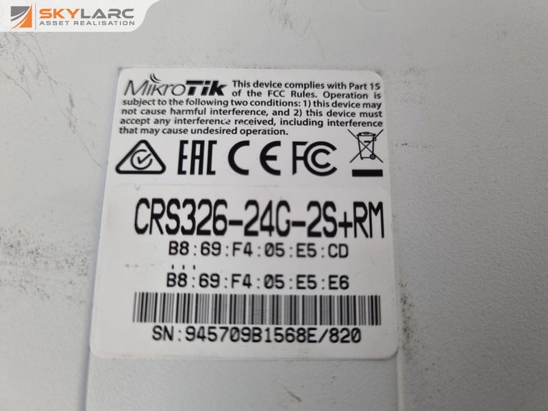 MikroTik Cloud Router Switch CRS326-24G-25+RM Carousel 10