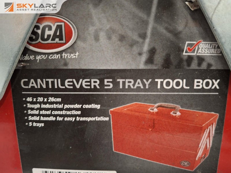2 SCA Cantilever 5 Tray Tool Boxes Carousel 4