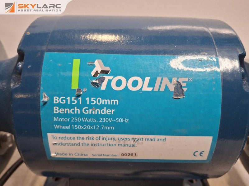 Tooline BG151 150mm Bench Grinder Carousel 5