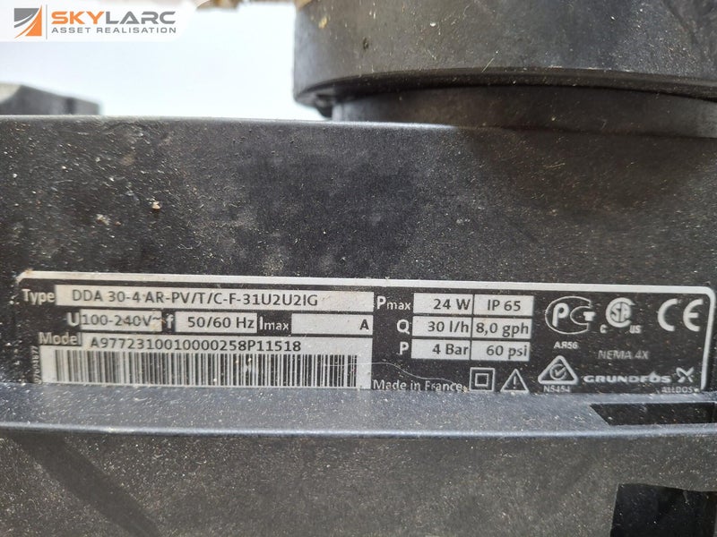 Grundfos dosing pump Carousel 5