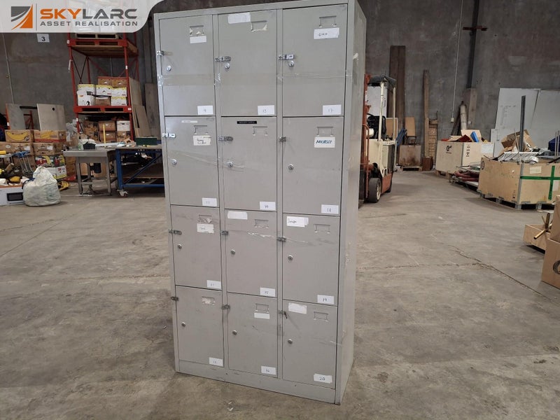 Steel Locker Cabinet Carousel 1