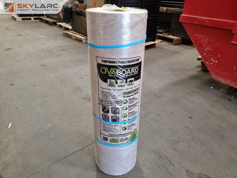 OvaBoard Temporary Floor Protection, 965mm x 30m Roll, New Carousel 1