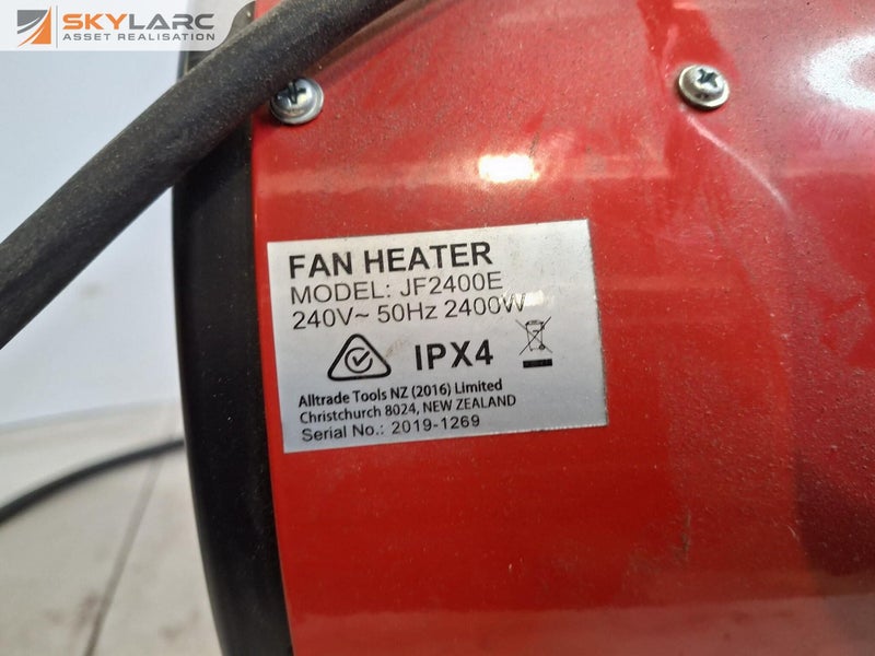 Jet Force Fan Heater JF2400E 2400W Carousel 5