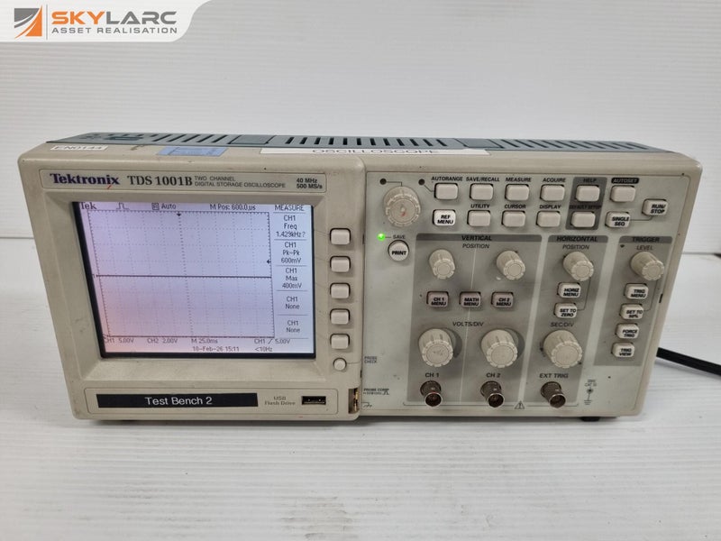 Tektronix TDS1001B Digital Storage Oscilloscope Carousel 1