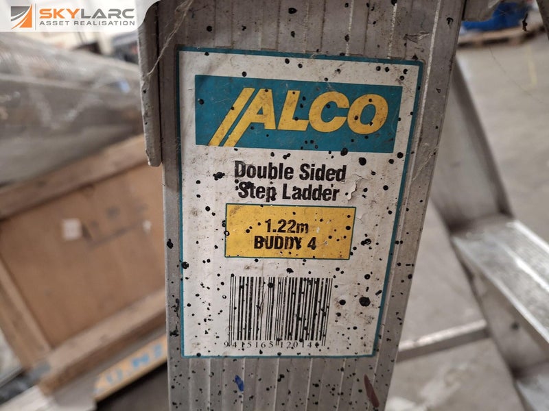 ALCO Double Sided Step Ladder 1.22m Buddy 4 Carousel 7