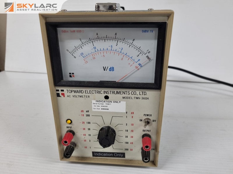 Topward AC Voltmeter TMV-360A Carousel 1