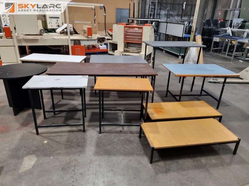 10x Assorted Tables Carousel 1