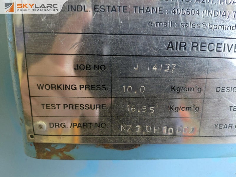 BPM Industries 1.0 m3 Air Receiver Carousel 6