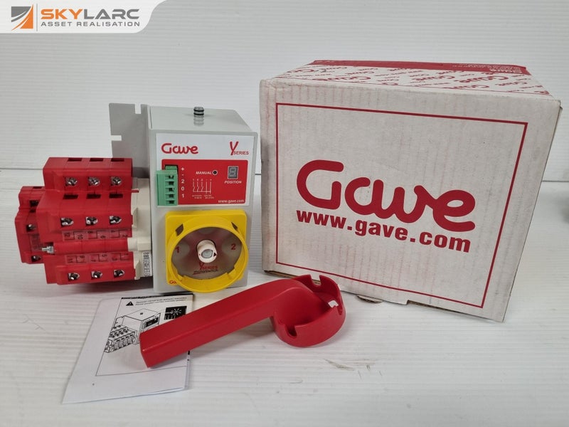 Gave Motorized Changeover Switch 1-0-2 3P, New Carousel 1