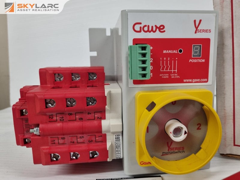 Gave Motorized Changeover Switch 1-0-2 3P, New Carousel 2