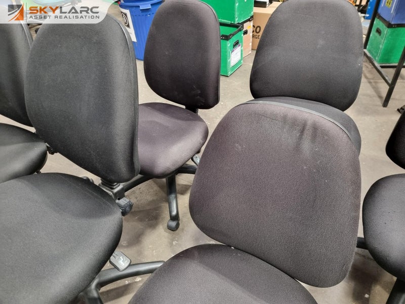 7x Office Gas-Lift Mobile Desk Chairs Carousel 14