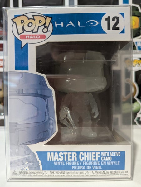 FUNKO POP VINYL - HALO - MASTER CHIEF - WITH ACTIVE CAMO - 12 - AFTERPAY - PING Carousel 1