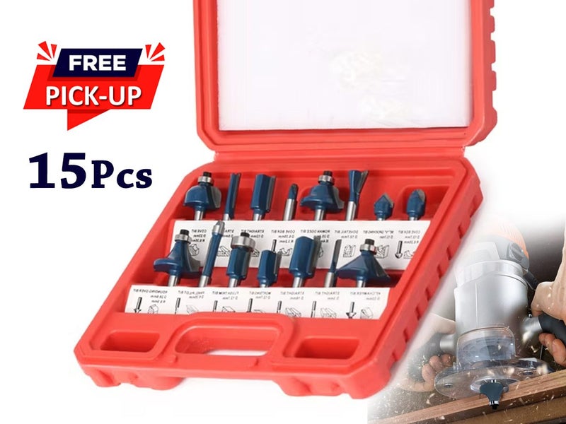 Router Bits Set 1/4" NZ Clearance Carousel 1