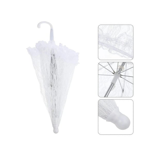 Hod Health & Home Lace Umbrella Kids Umbrellas Rain Performance Supplies White D Carousel 8