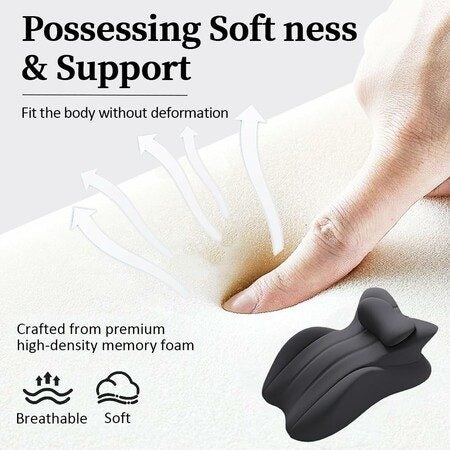 Sweet Spot Pillow Memory Foam Butt Cushion Waist Neck Support Carousel 16