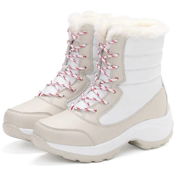 Hod Health & Home Women Lightweight Ankle Boots Platform Shoes Heels Winter Bota Carousel 1