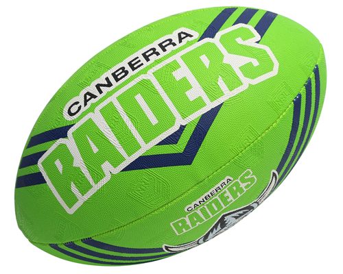 STEEDEN CANBERRA RAIDERS SUPPORTER LEAGUE BALL SIZE 5 Carousel 1