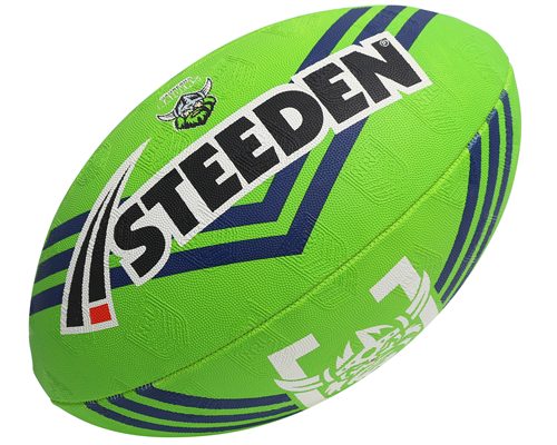 STEEDEN CANBERRA RAIDERS SUPPORTER LEAGUE BALL SIZE 5 Carousel 5