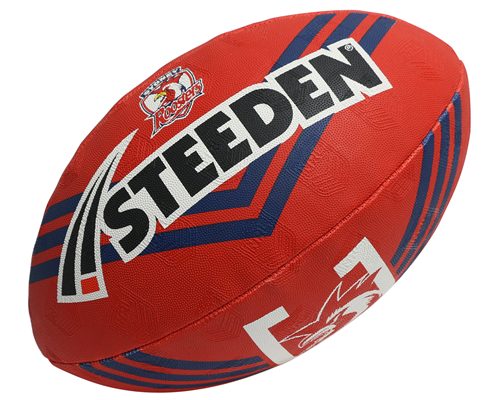 STEEDEN SYDNEY ROOSTERS SUPPORTER LEAGUE BALL SIZE 5 Carousel 5