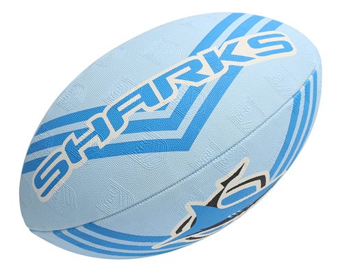 STEEDEN CRONULLA SHARKS SUPPORTER LEAGUE BALL SIZE 5 Carousel 1