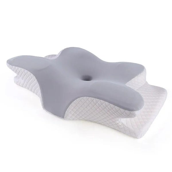 Hod Health & Home Memory Foam Butterfly Shaped Cervical Neck Pillow For Pain Rel Carousel 1