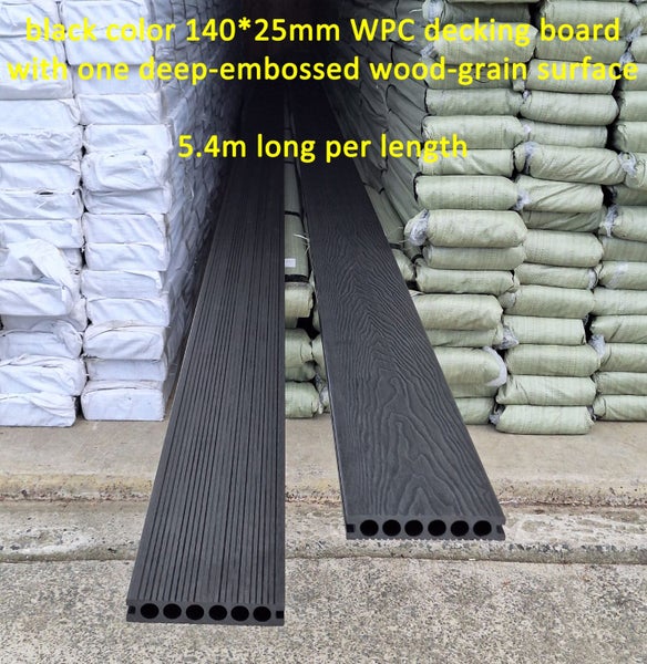 Composite Decking WPC Decking Wood Plastic Decking Board 5.4mX140mmX25mm Carousel 2