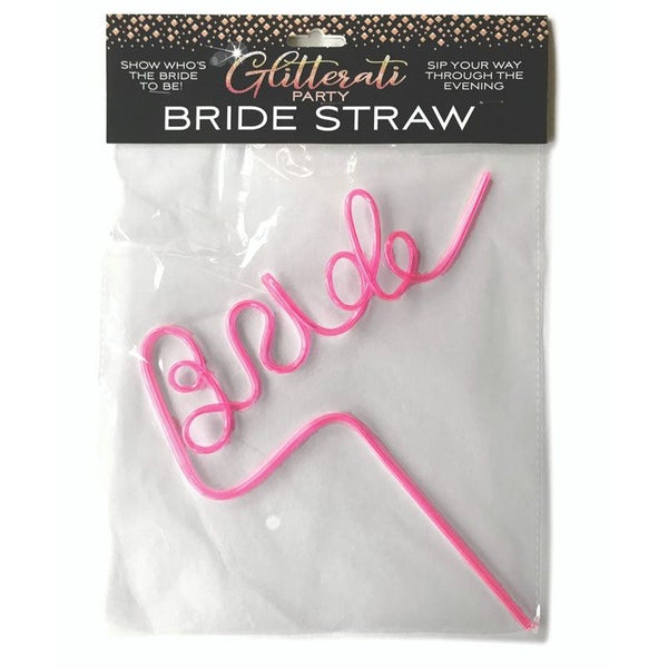 Little Genie Glitterati Bride Straw Hens Party Novelty Carousel 1