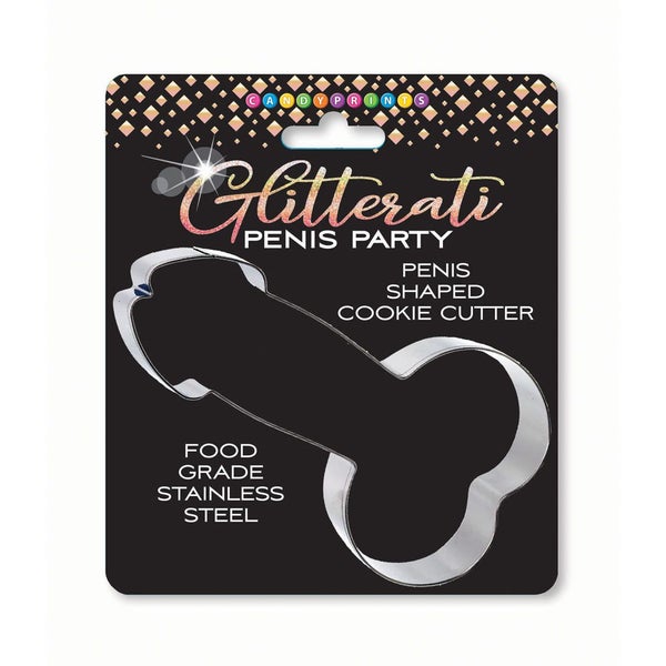 Little Genie Glitterati Penis Cookie Cutter Novelty Item Carousel 1