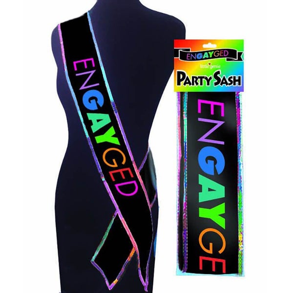 Little Genie Engayged Sash - Novelty Carousel 1