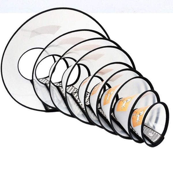 Pet Cat Dog Protective Cone Collar Elizabethan Wound Healing Recovery 4 Carousel 2